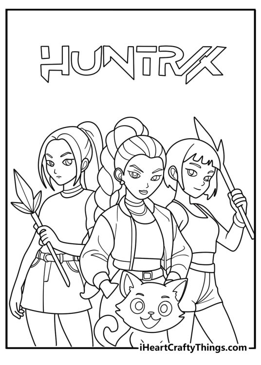 45 KPop Demon Hunters Coloring Pages Free PDF Printables 45 KPop Demon Hunters Coloring Pages Free PDF Printables