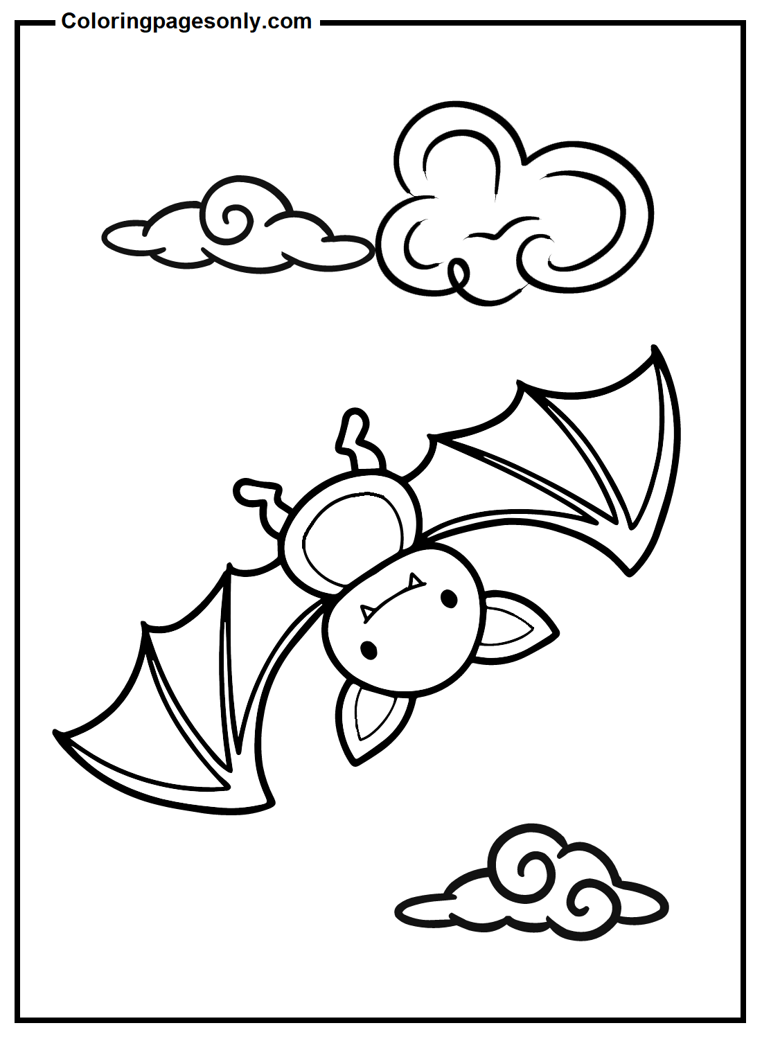 47 Bat Coloring Pages ColoringPagesOnly 47 Bat Coloring Pages ColoringPagesOnly