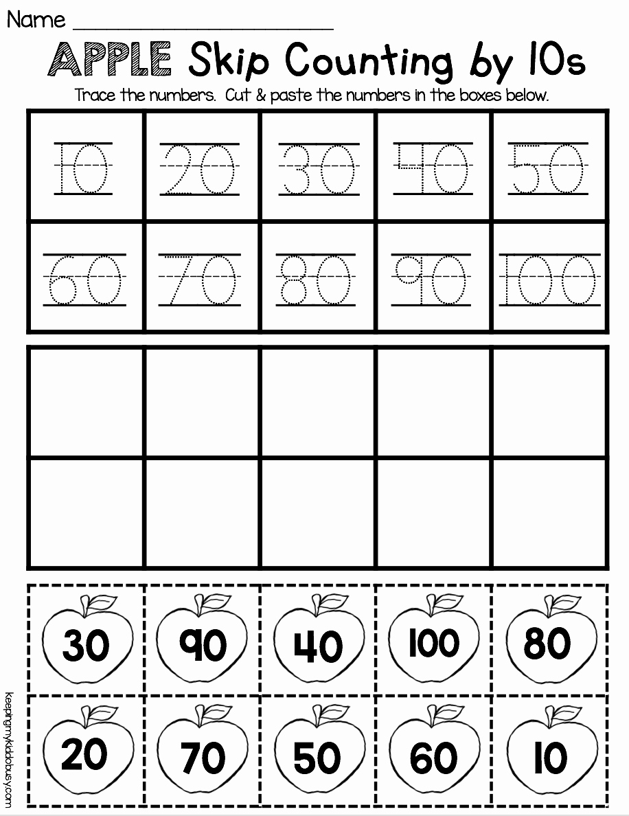 47 Counting By 10s Worksheet Chessmuseum Template Library