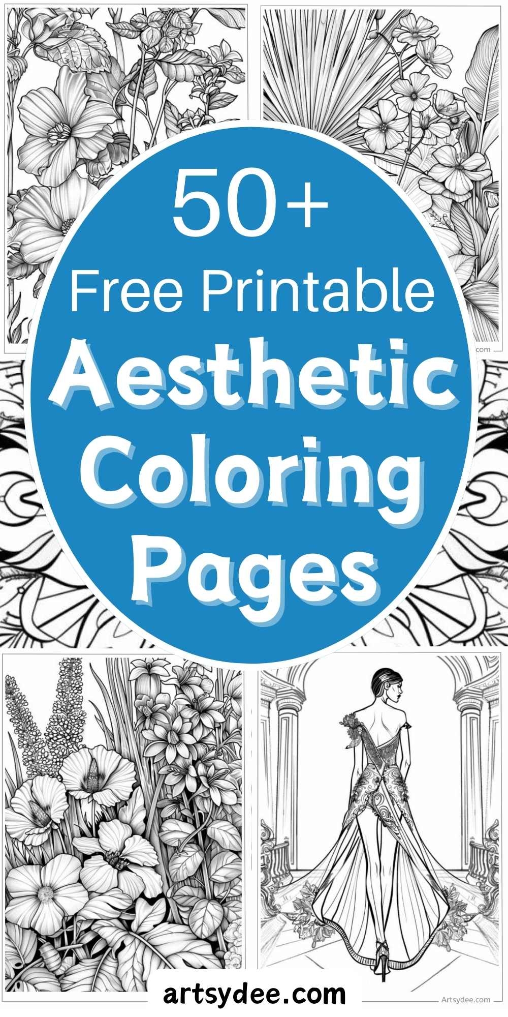 aesthetic coloring pages aesthetic coloring pages