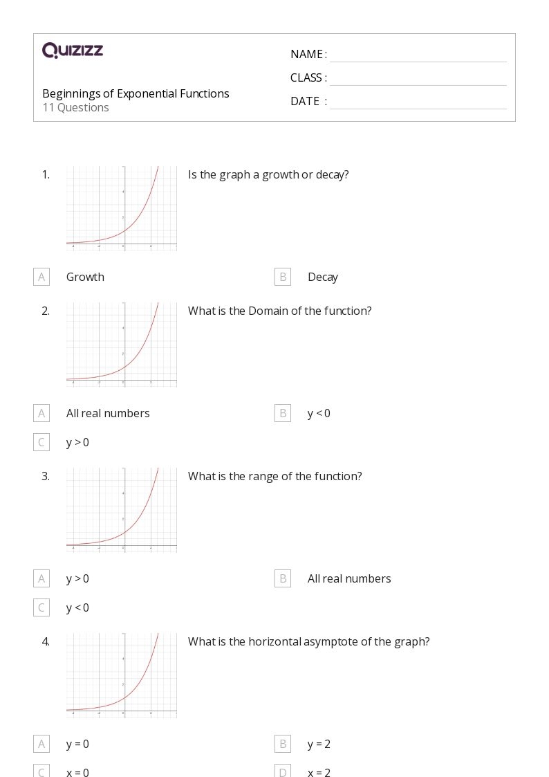 50 Derivatives Of Exponential Functions Worksheets For 12th Year 50 Derivatives Of Exponential Functions Worksheets For 12th Year