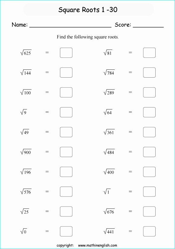 50 Simplifying Square Roots Worksheet Answers Chessmuseum Template 