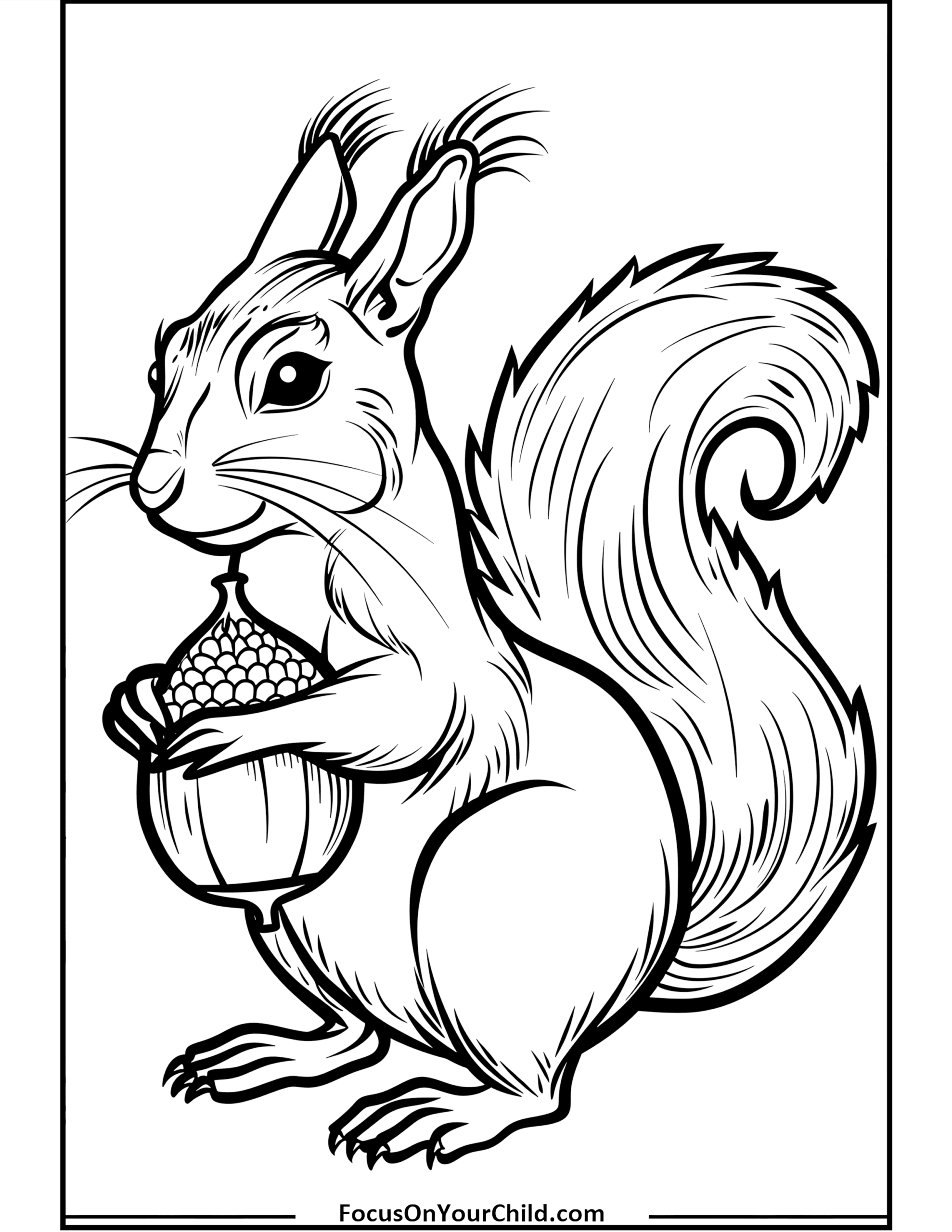 50 Squirrel Coloring Pages Free PDF Printables 50 Squirrel Coloring Pages Free PDF Printables