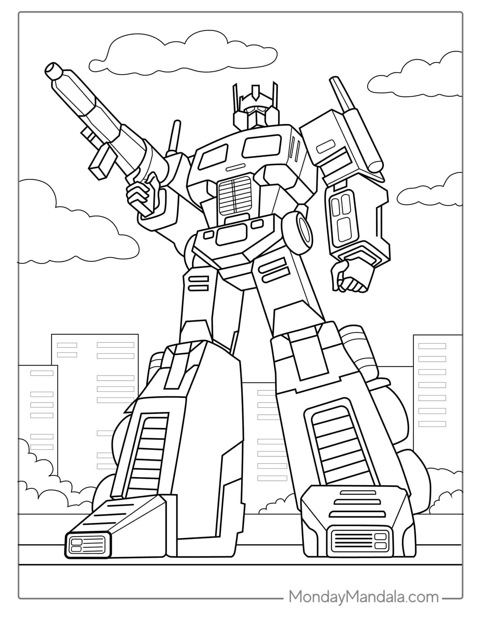 50 Transformers Coloring Pages Free PDF Printables 50 Transformers Coloring Pages Free PDF Printables