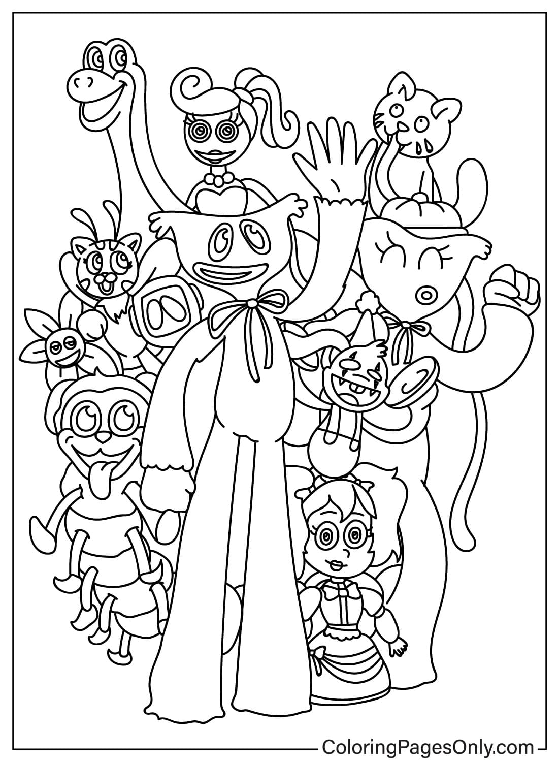 57 Poppy Playtime Coloring Pages For All Ages Fun And Creative Activities 57 Poppy Playtime Coloring Pages For All Ages Fun And Creative Activities