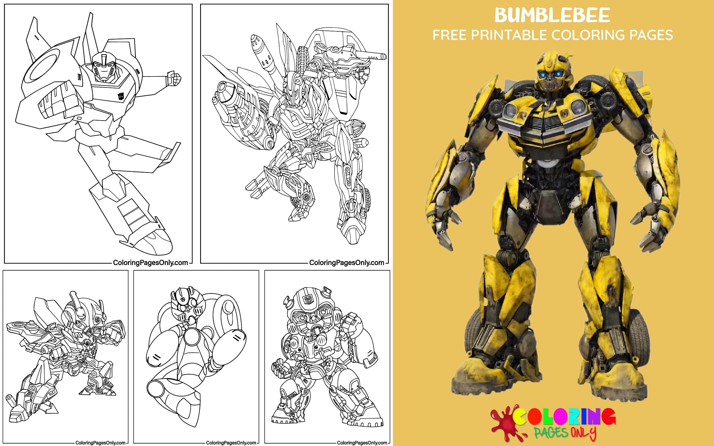 60 Bumblebee Coloring Pages Free Printable PDF Online Coloring 60 Bumblebee Coloring Pages Free Printable PDF Online Coloring