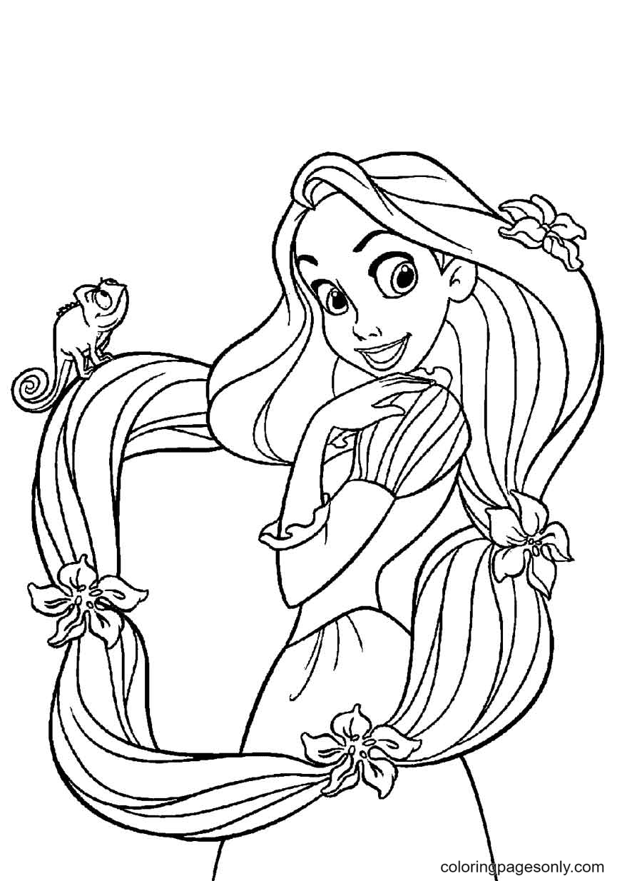 60 Tangled Coloring Pages ColoringPagesOnly 60 Tangled Coloring Pages ColoringPagesOnly