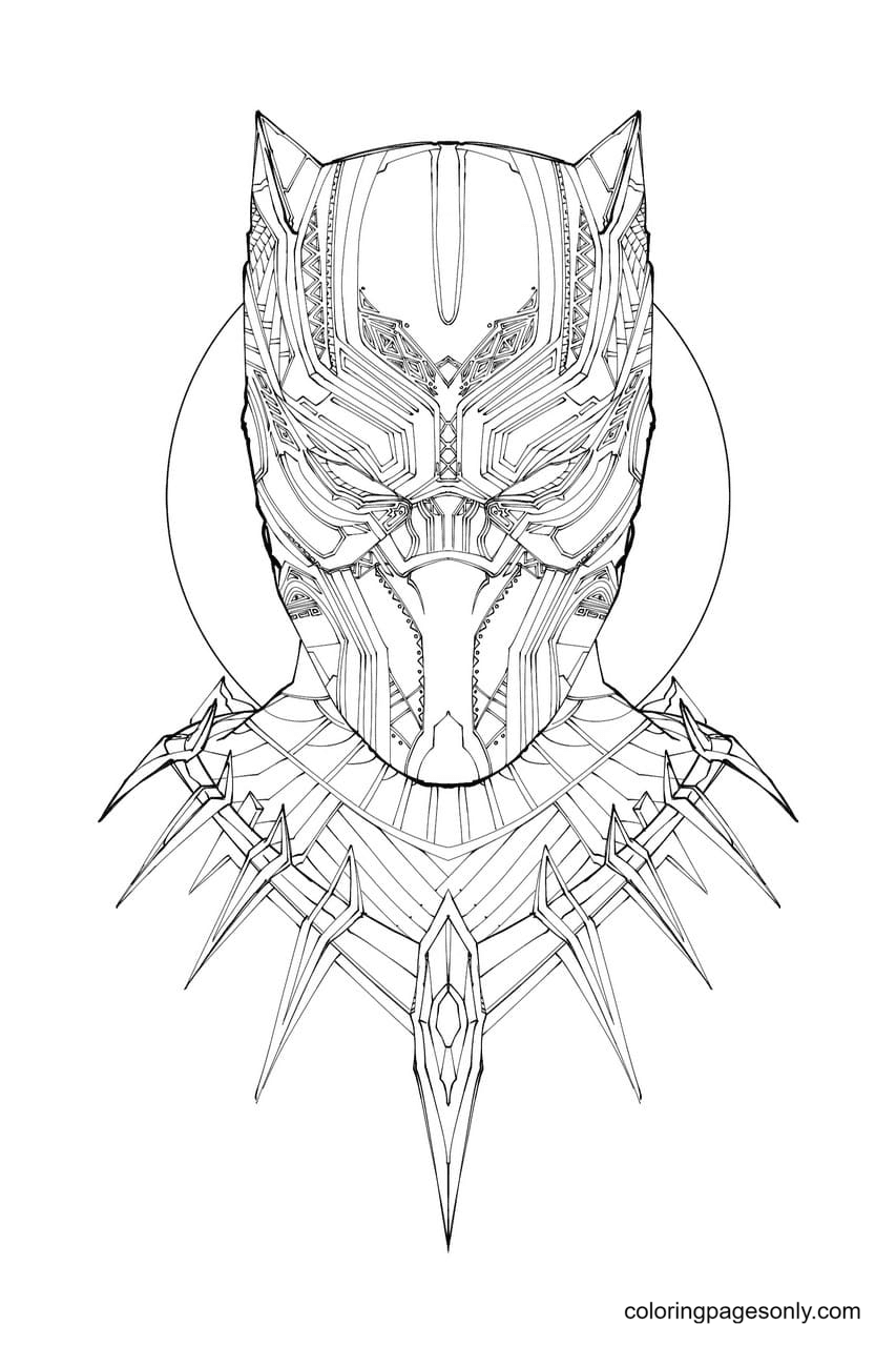65 Black Panther Coloring Pages ColoringPagesOnly