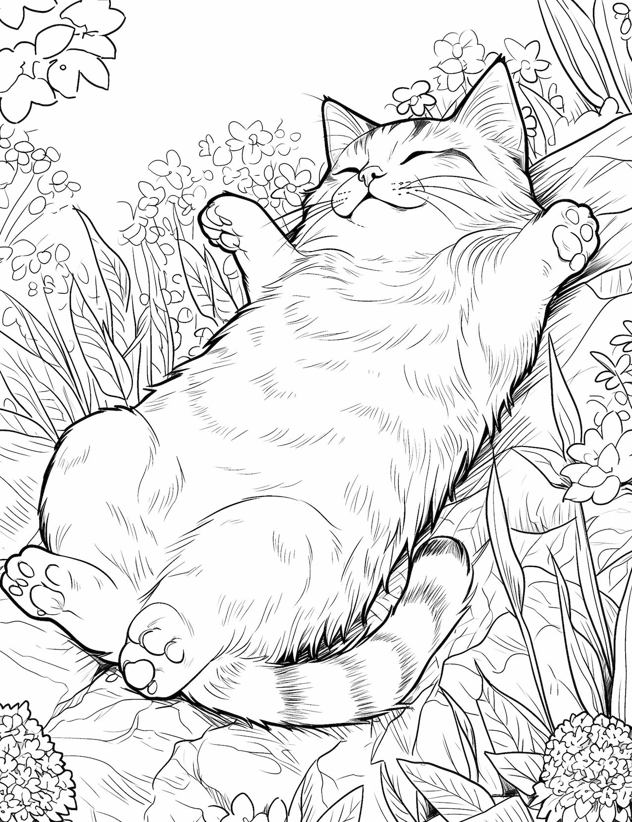 67 Super Cute Cat Coloring Pages Free Printable Our Mindful Life