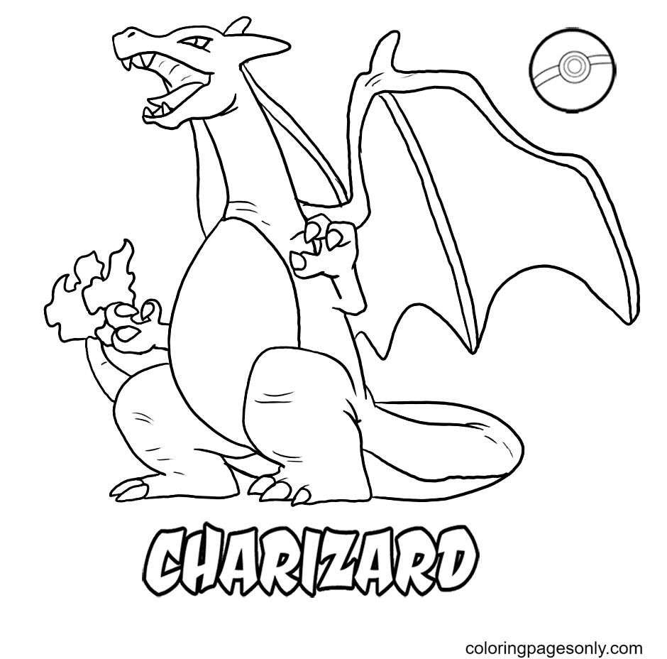 72 Free Printable Charizard Coloring Pages 72 Free Printable Charizard Coloring Pages