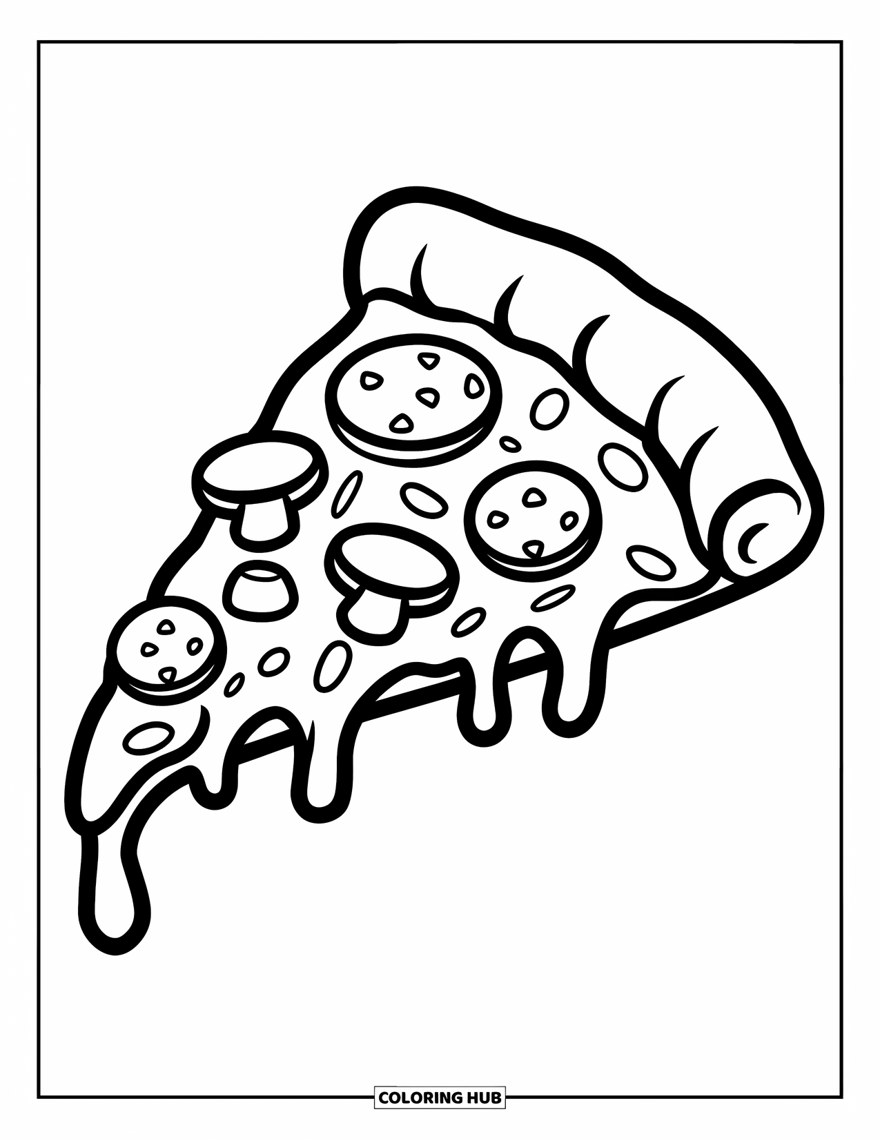 75 Pizza Coloring Pages For Kids Adults Free Printable PDFs 75 Pizza Coloring Pages For Kids Adults Free Printable PDFs