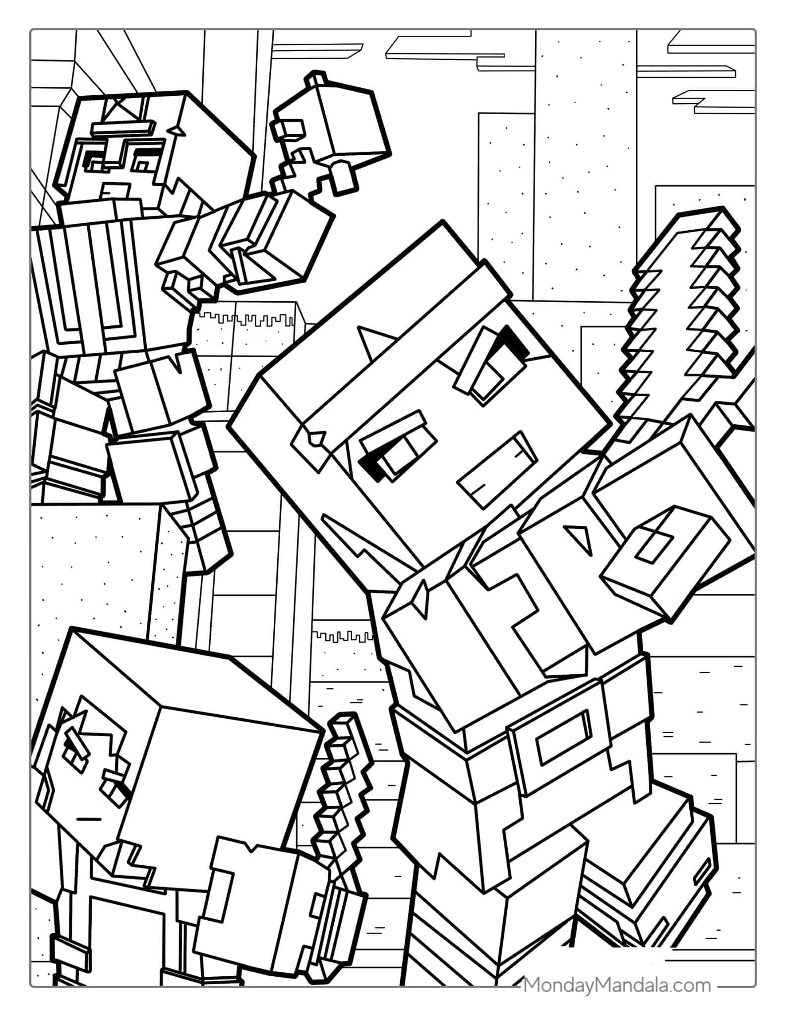 80 Minecraft Coloring Pages Free PDF Printables 80 Minecraft Coloring Pages Free PDF Printables