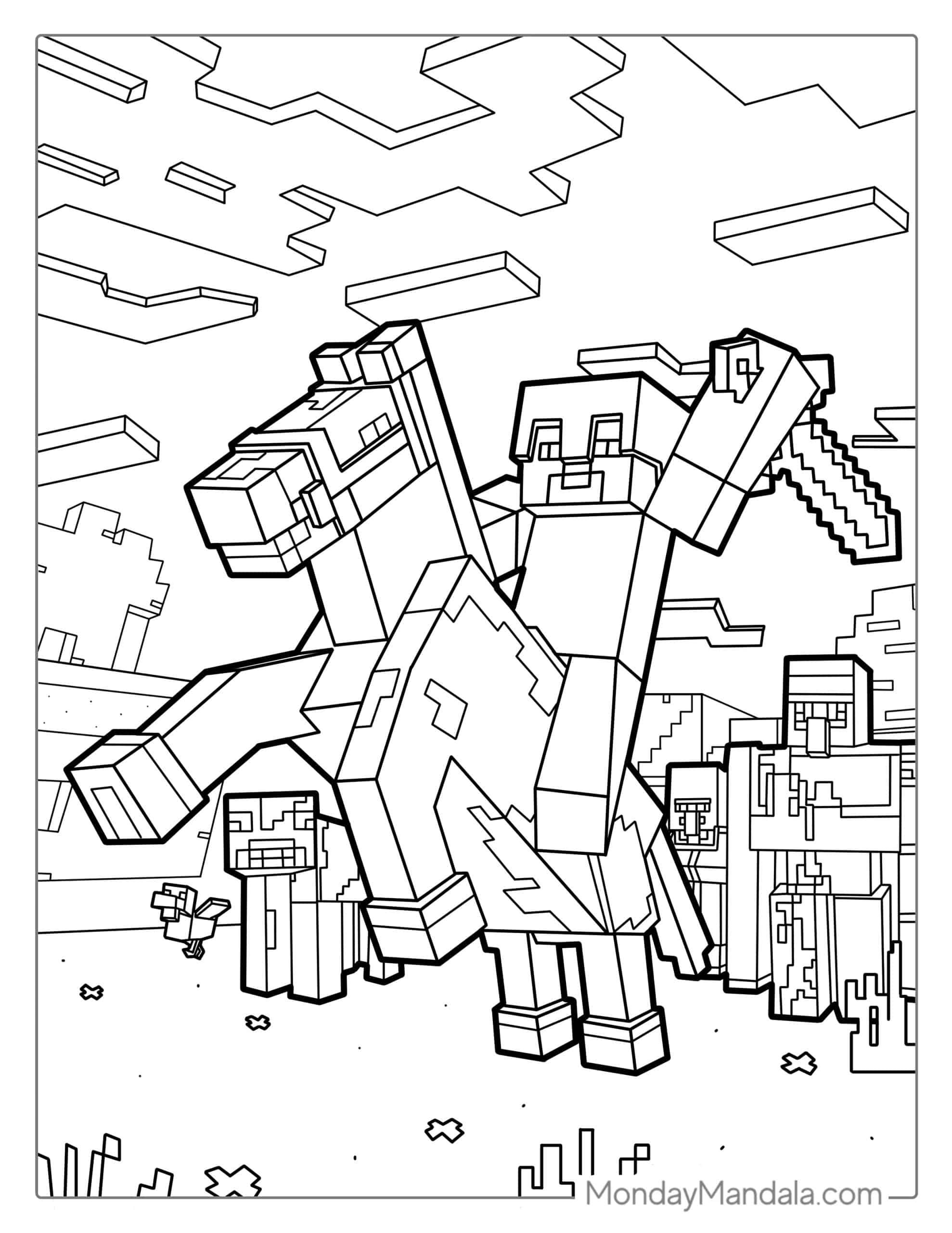 80 Minecraft Coloring Pages Free Pdf Printables Artofit 80 Minecraft Coloring Pages Free Pdf Printables Artofit