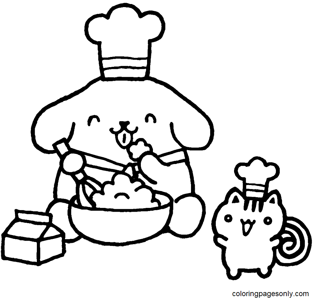 83 Free Printable Pompompurin Coloring Pages