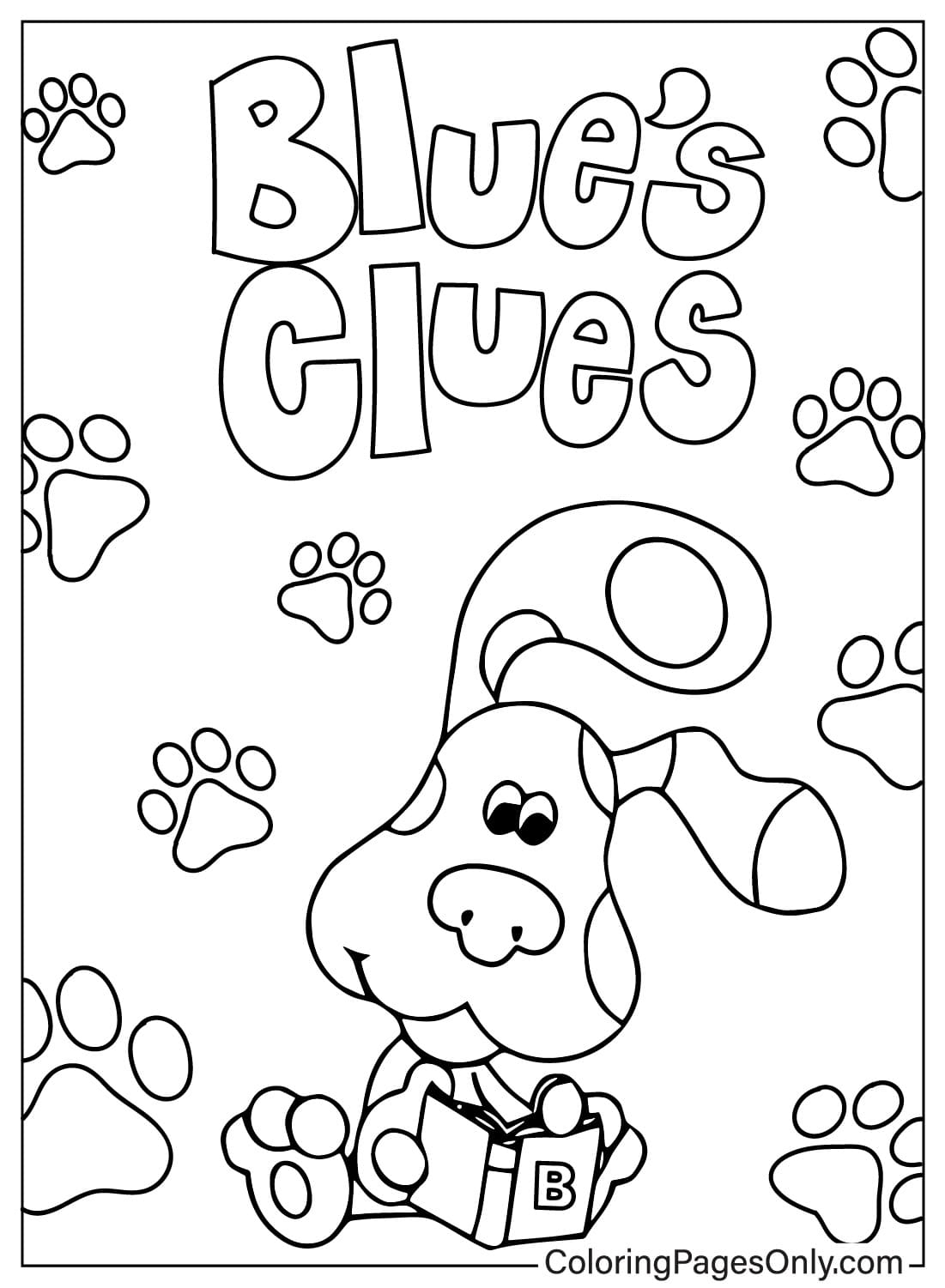 86 Blue 39 s Clues Coloring Pages ColoringPagesOnly