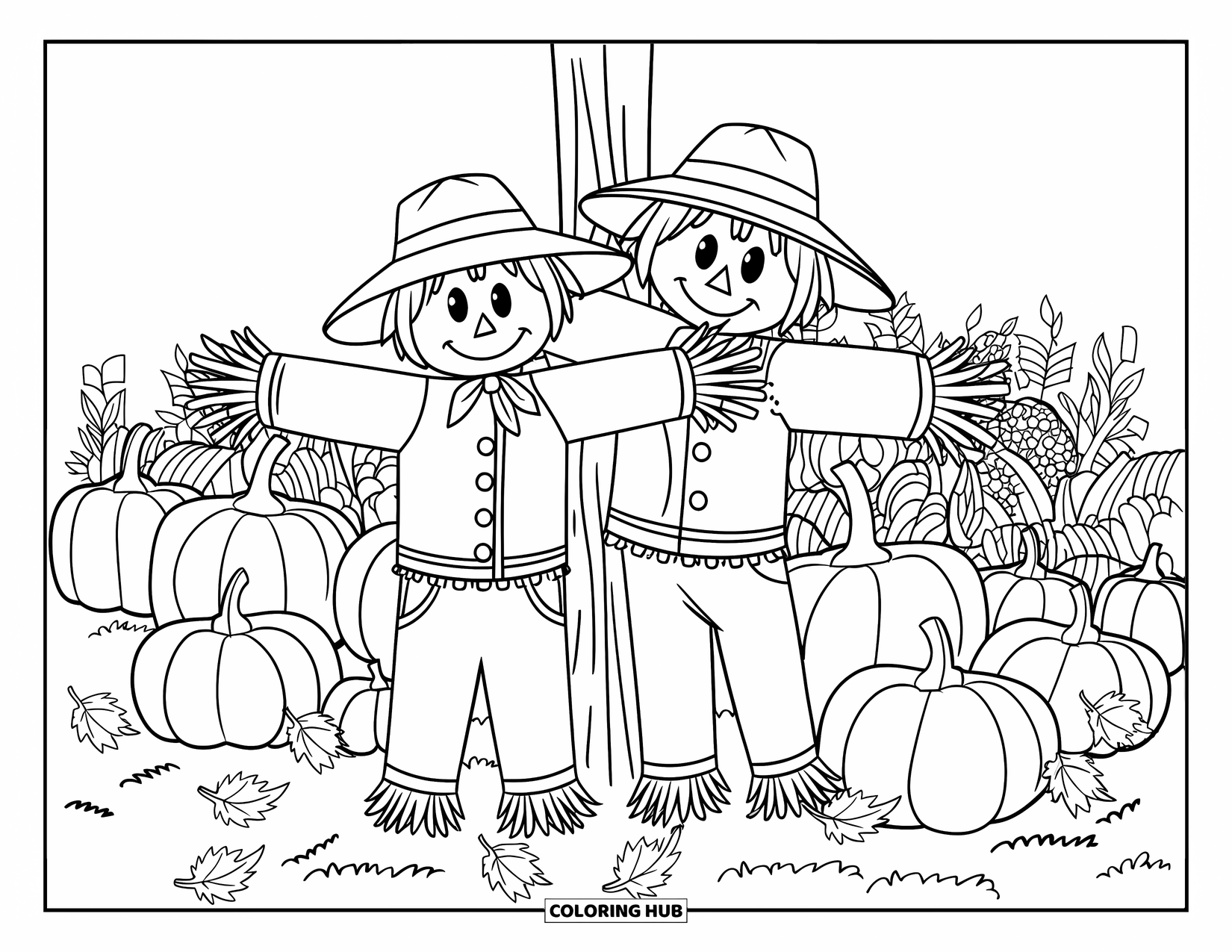 90 Scarecrow Coloring Pages For Kids Adults Free Printable PDFs 90 Scarecrow Coloring Pages For Kids Adults Free Printable PDFs