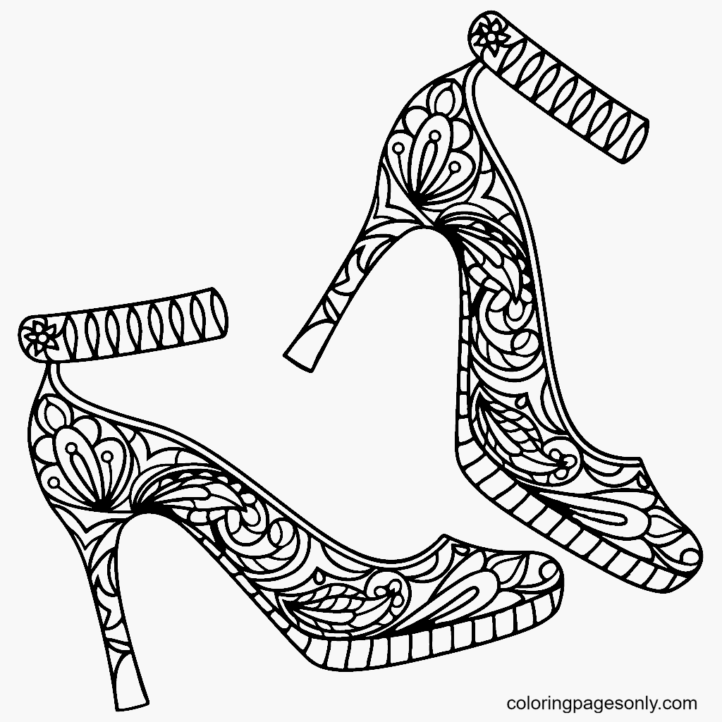 91 Free Printable Shoe Coloring Pages 91 Free Printable Shoe Coloring Pages