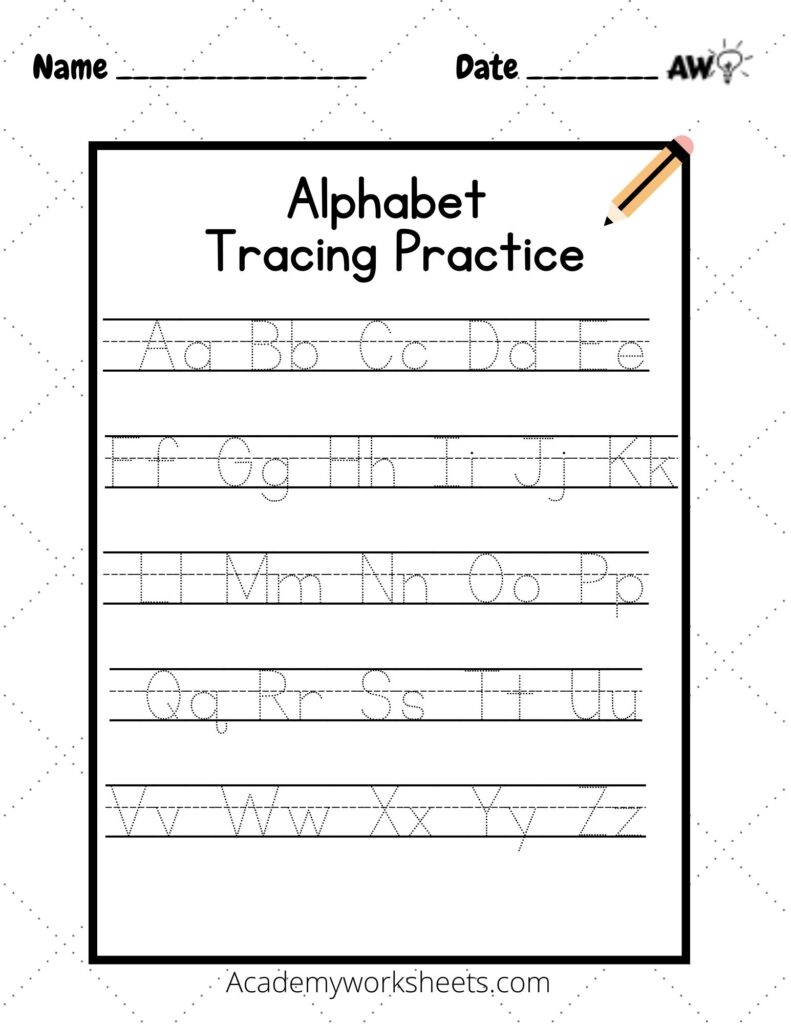 ABC Practice Print Handwriting Worksheets Booklet ELA Worksheets ABC Practice Print Handwriting Worksheets Booklet ELA Worksheets