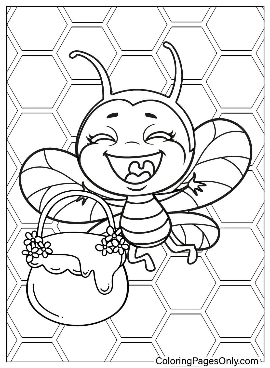 Adorable Bee Coloring Page Free Printable Coloring Pages Adorable Bee Coloring Page Free Printable Coloring Pages