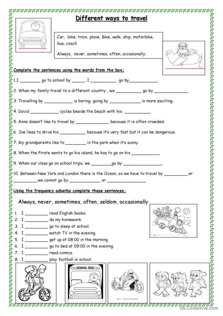 Air Travel English ESL Worksheets Pdf Doc Worksheets Library
