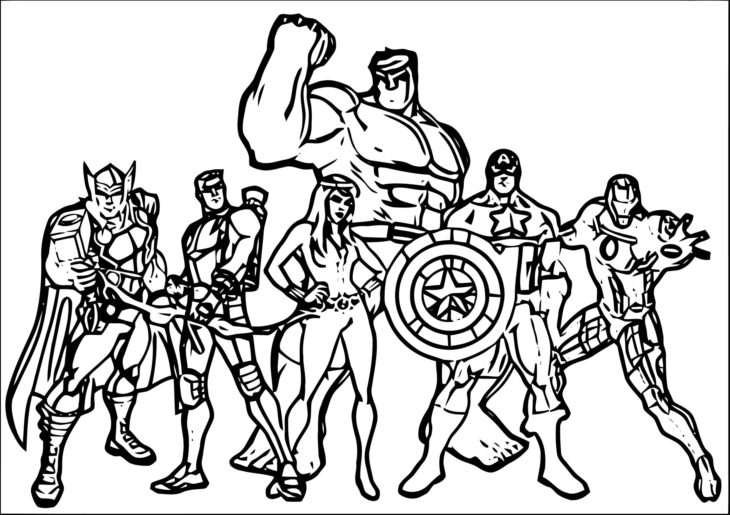 Avengers Coloring Page 280 Wecoloringpage Avengers Coloring Page 280 Wecoloringpage