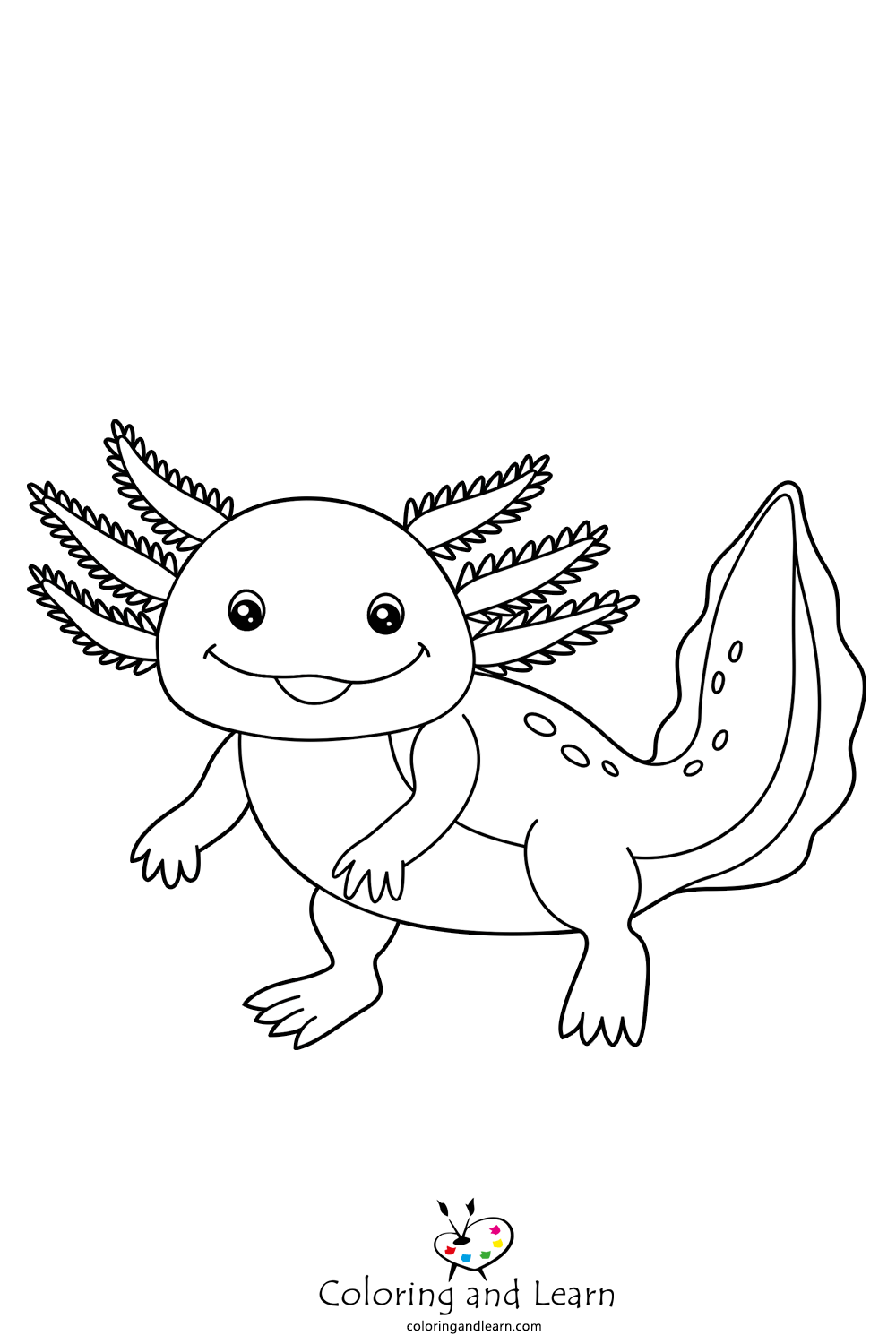 Axolotl Coloring Pages FREE 2026 Coloring And Learn Axolotl Coloring Pages FREE 2026 Coloring And Learn