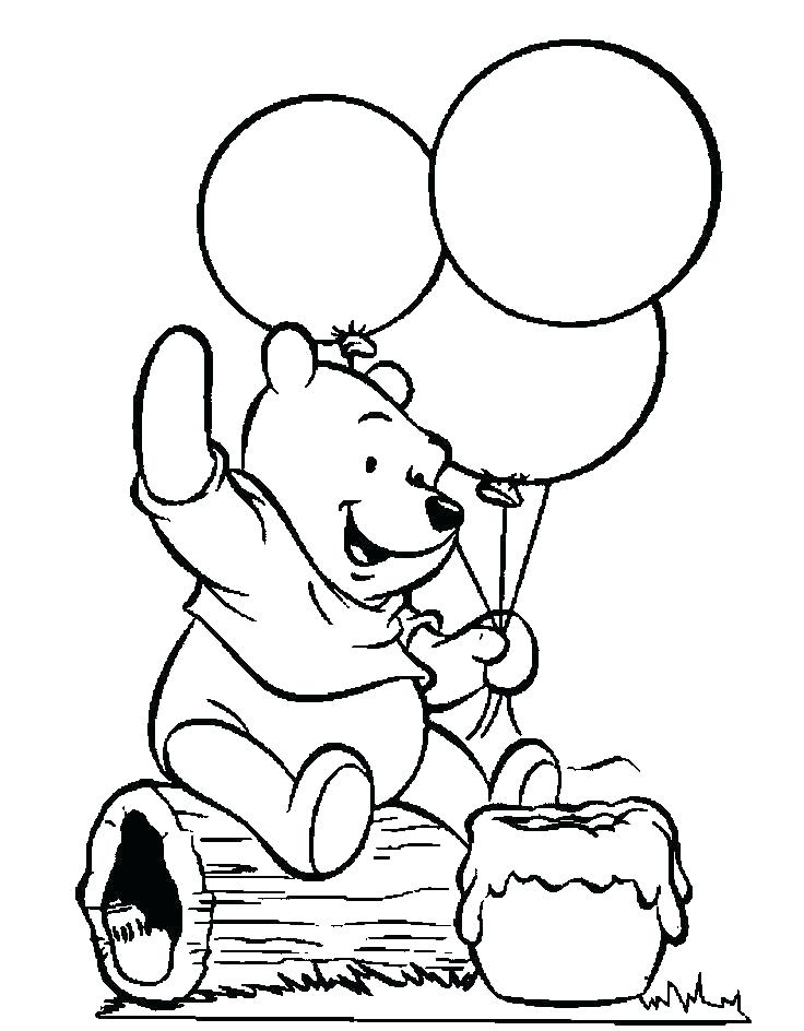 Baby Pooh Bear Coloring Pages At GetColorings Free Printable 