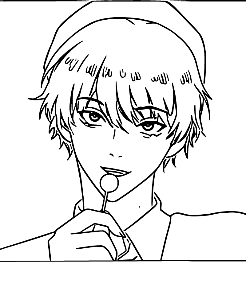 Baby Saja KPop Demon Hunters Coloring Page Baby Saja KPop Demon Hunters Coloring Page