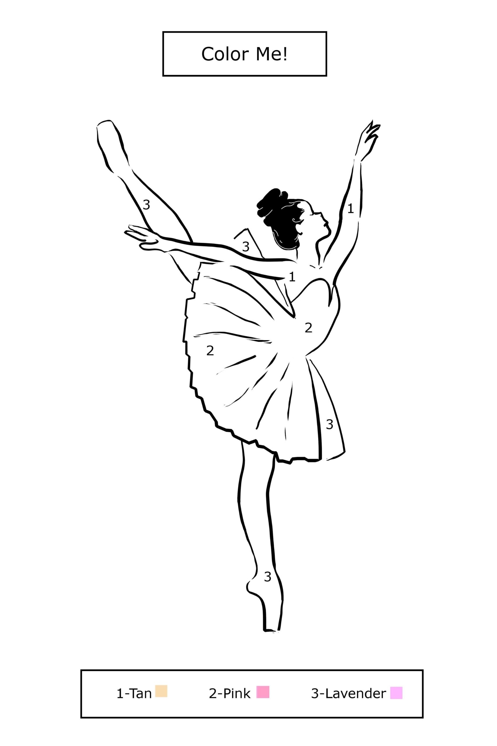 Ballerina Coloring Book Pages Ballerina Coloring Book Pages