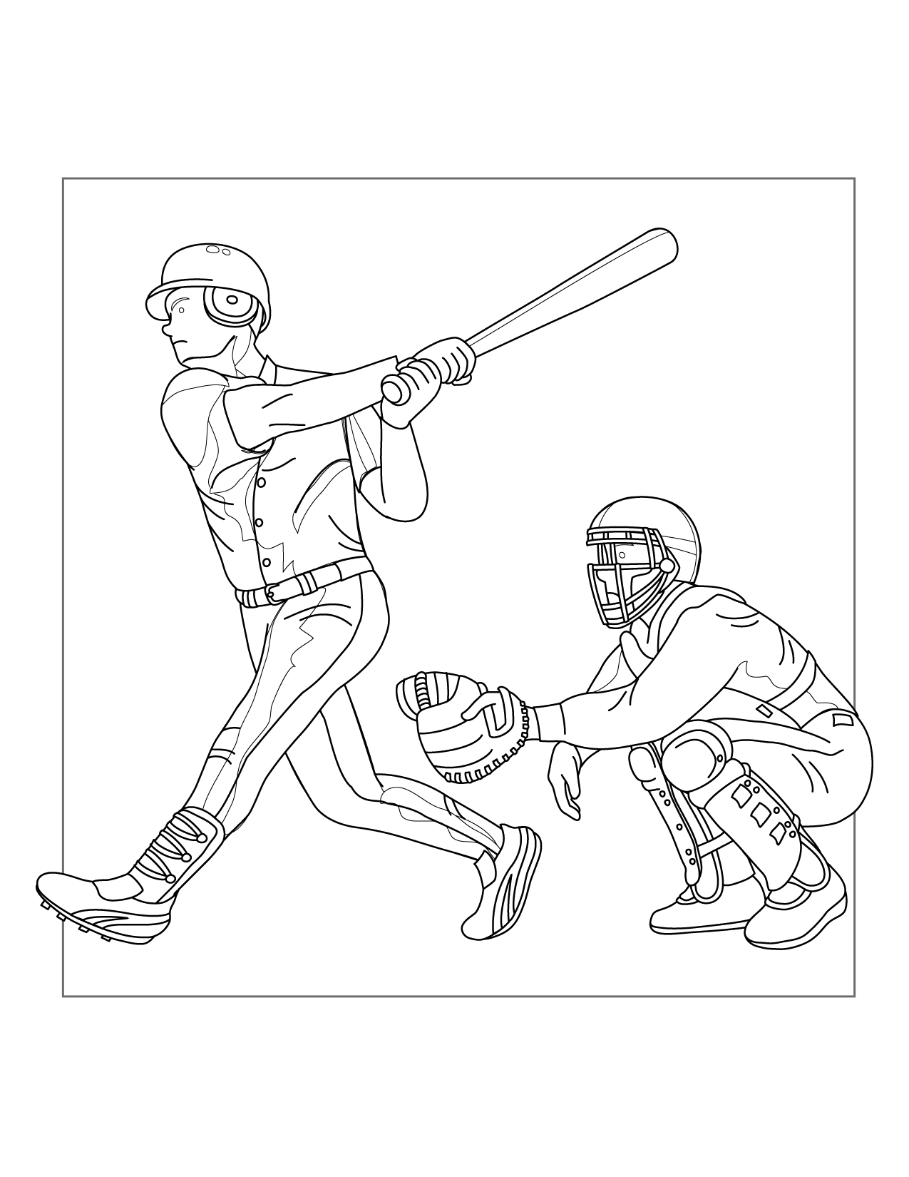 Baseball Coloring Pages Printable Coloring Pages FREE Baseball Coloring Pages Printable Coloring Pages FREE