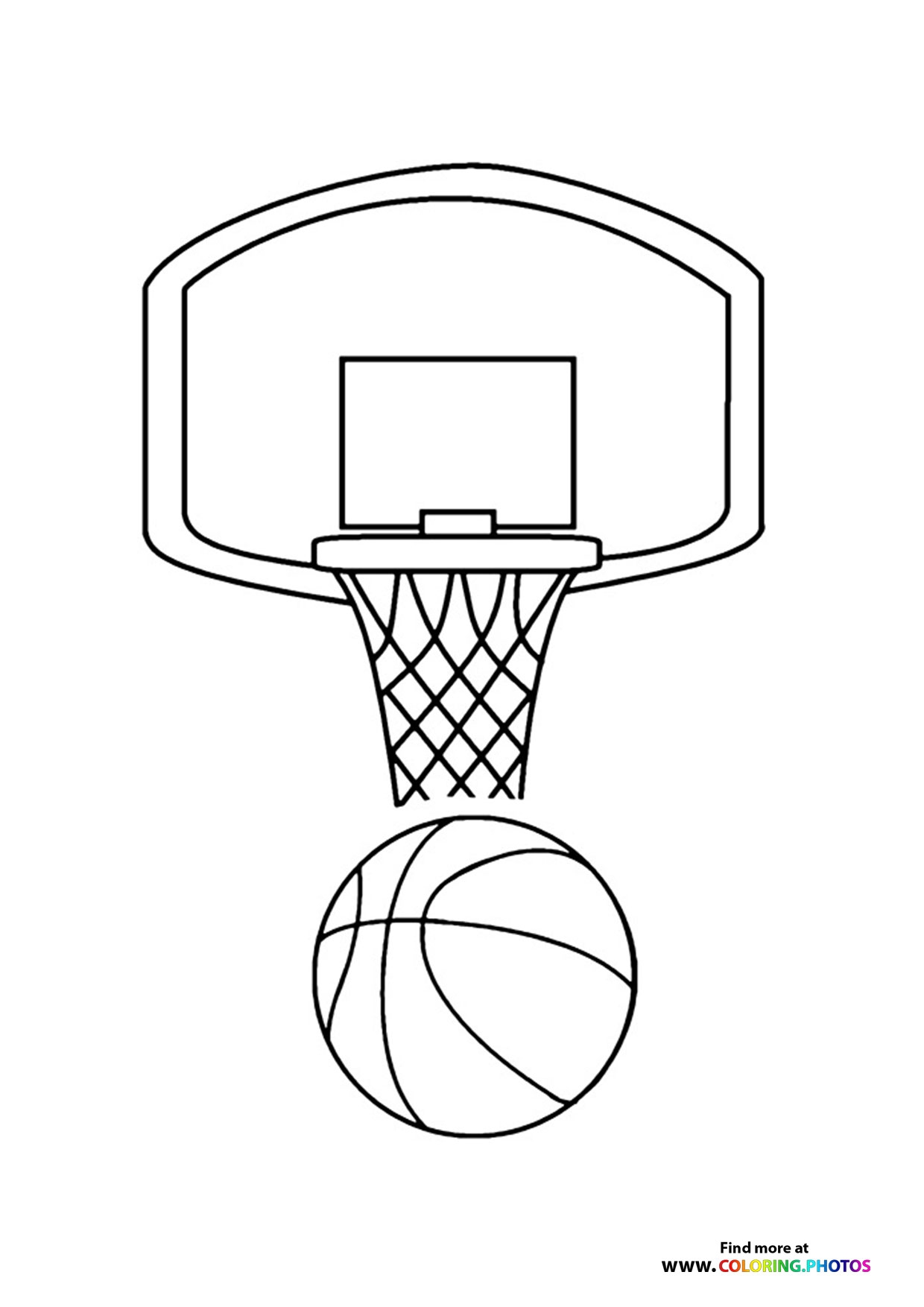 Basketball Coloring Pages For Kids 100 Free Print Or Download