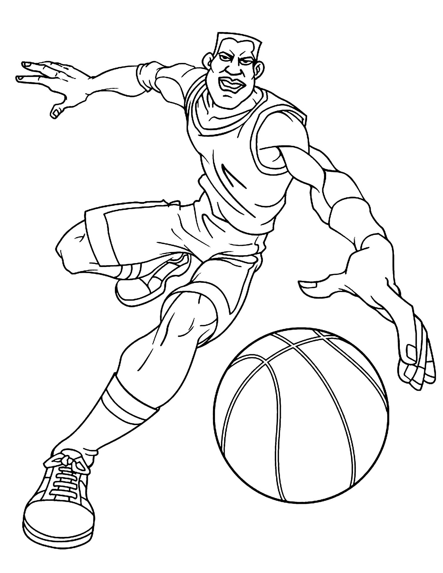 Basketball Nba Coloring Pages 2025 