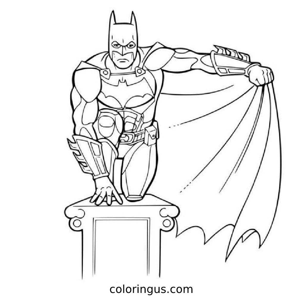 batman coloring page