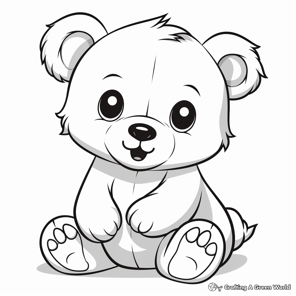 Bear Coloring Page Bear Coloring Page