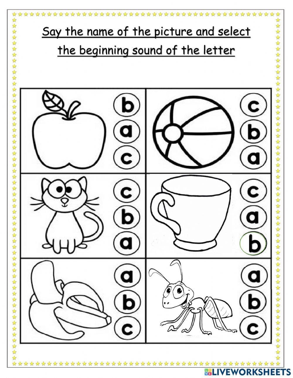 Beginning Sounds Worksheets Worksheets Library Worksheets Library Beginning Sounds Worksheets Worksheets Library Worksheets Library