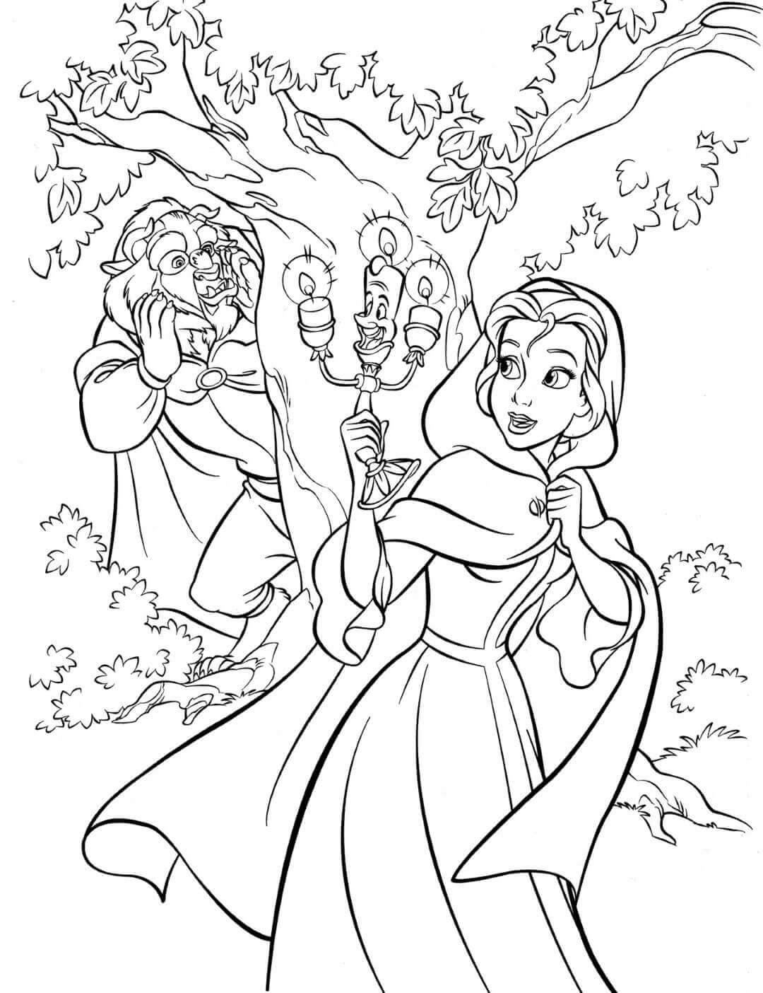 Belle Coloring Pages Printable Coloring Pages FREE Belle Coloring Pages Printable Coloring Pages FREE