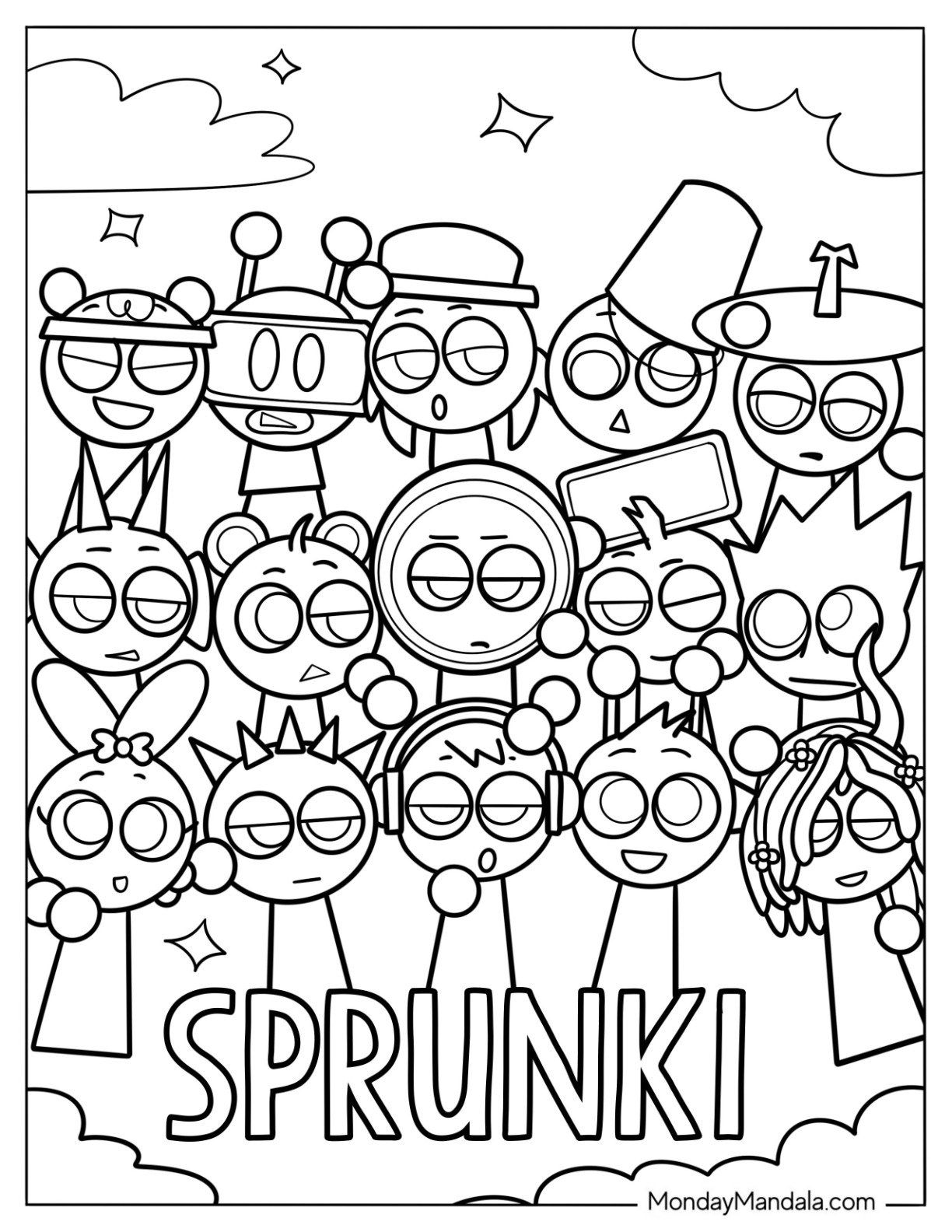 Best 13 22 Sprunki Coloring Pages Free PDF Printables Artofit Best 13 22 Sprunki Coloring Pages Free PDF Printables Artofit