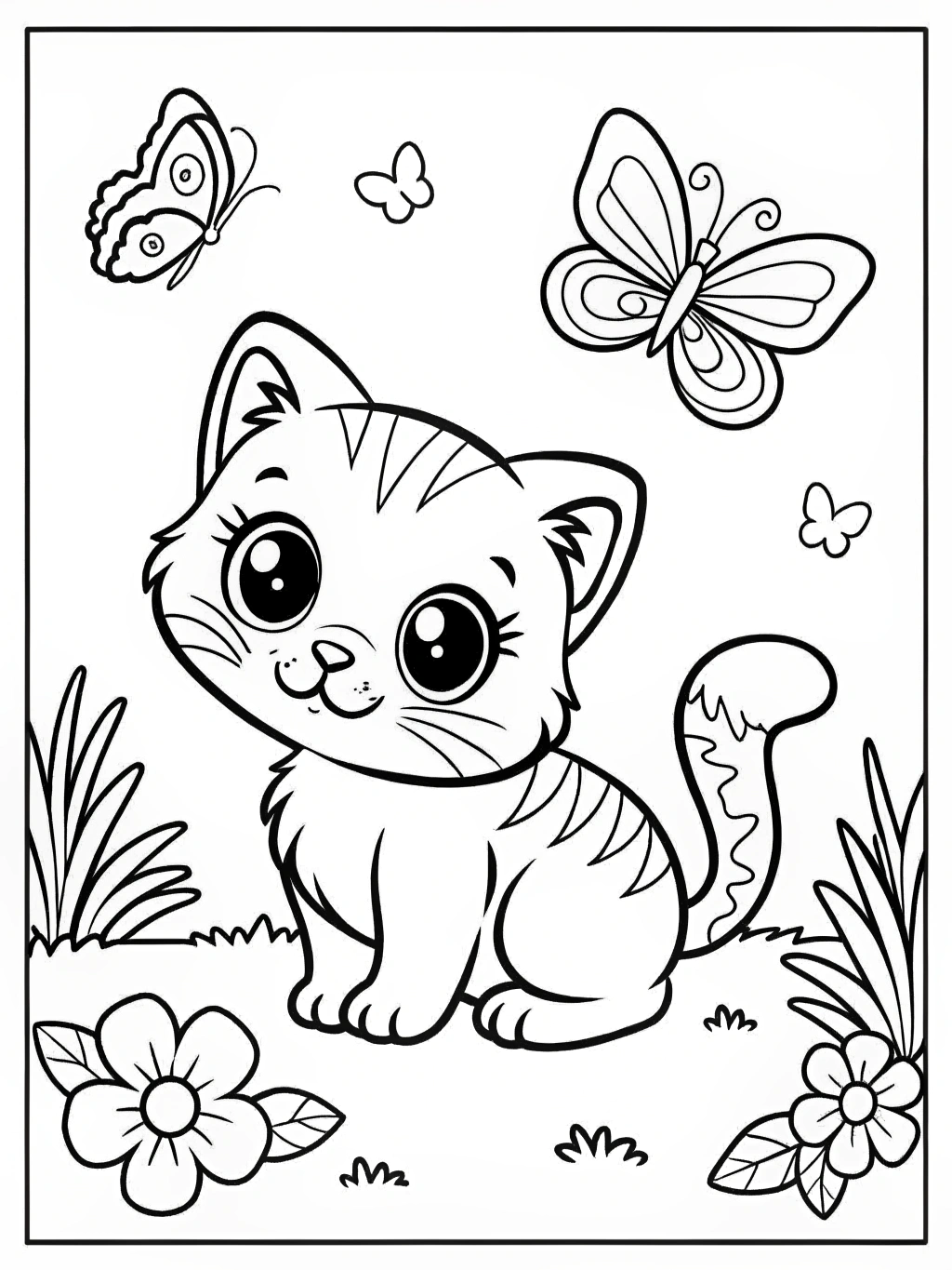 Best 13 Kitten Coloring Pages 10 Free Printable PDF Artofit