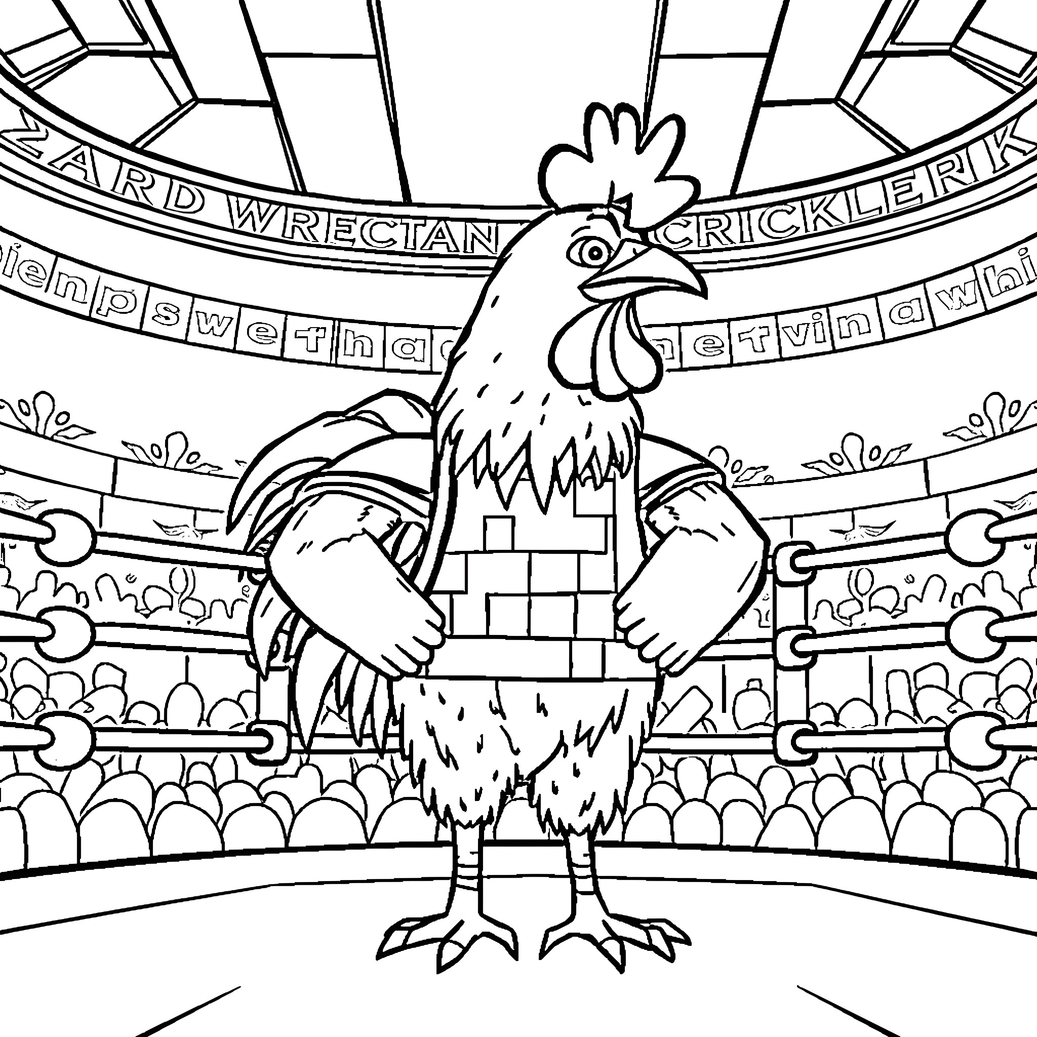 Best Chicken Jockey Coloring Pages Free Printable PDF Best Chicken Jockey Coloring Pages Free Printable PDF