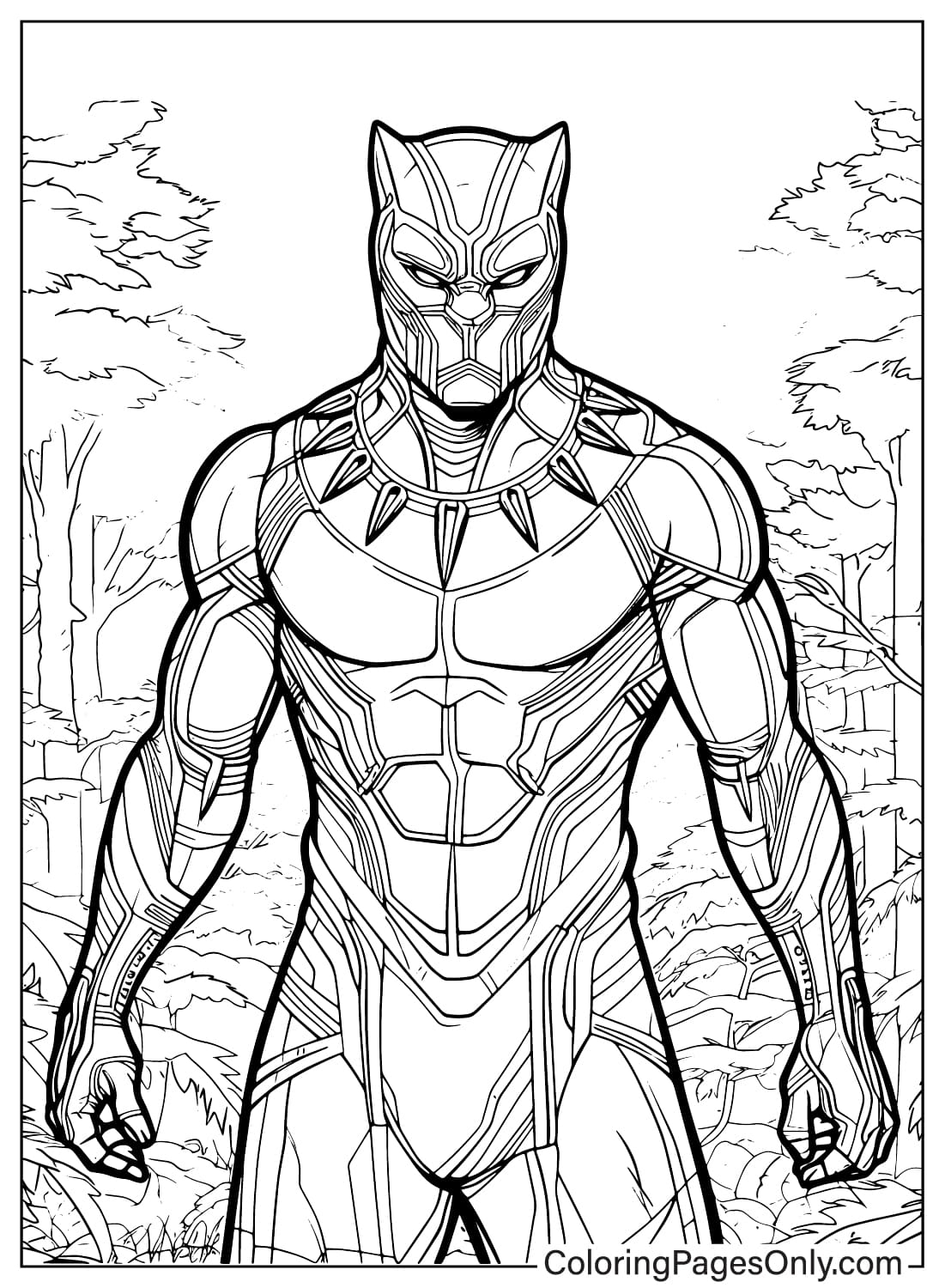 Black Panther Coloring Pages Free Printable Coloring Pages Black Panther Coloring Pages Free Printable Coloring Pages