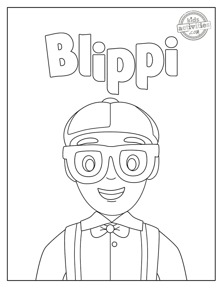Blippi Printables Printable Calendar Template