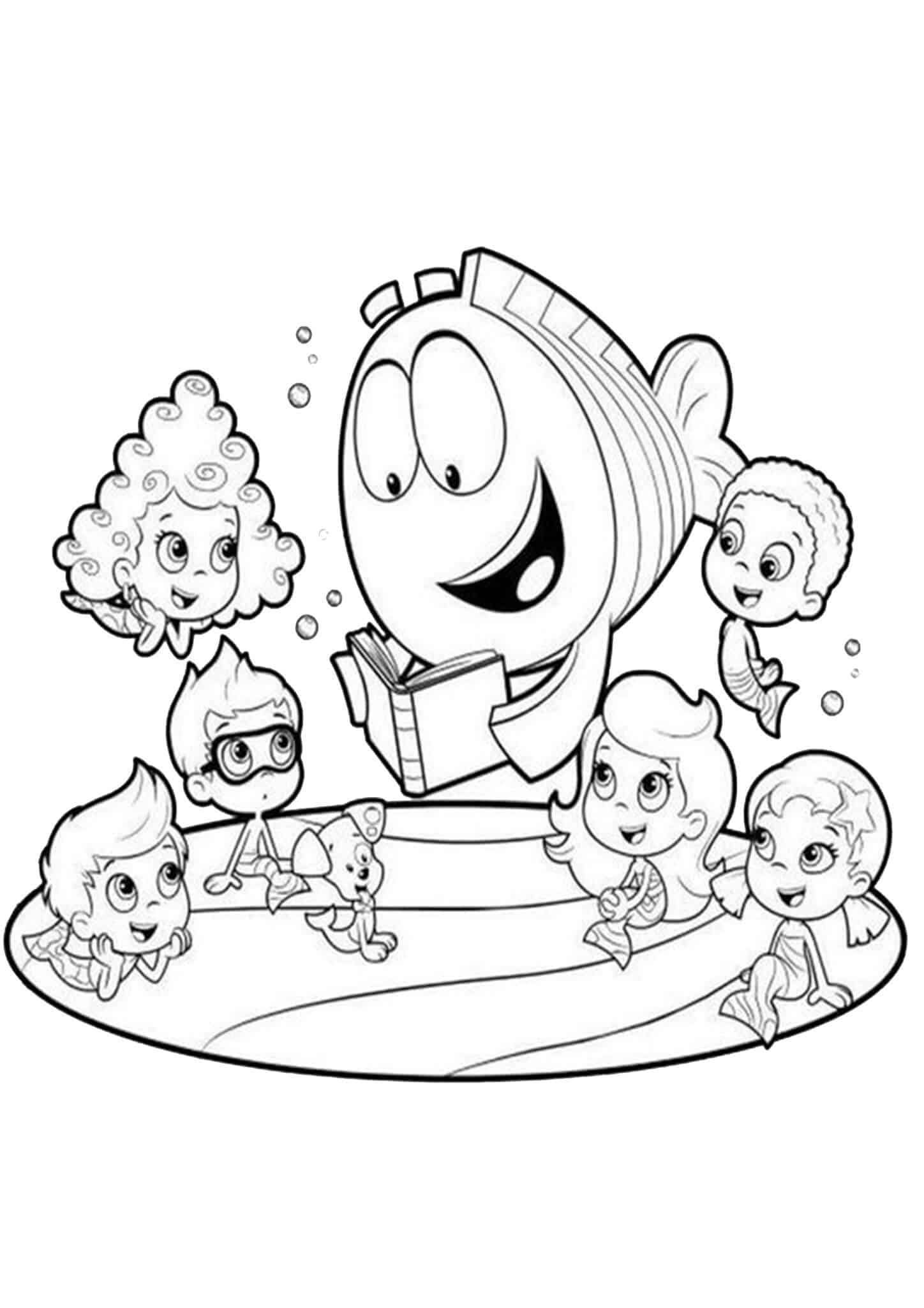 Bubble Guppies Coloring Pages 25 Free Printable Sheets Artofit Bubble Guppies Coloring Pages 25 Free Printable Sheets Artofit