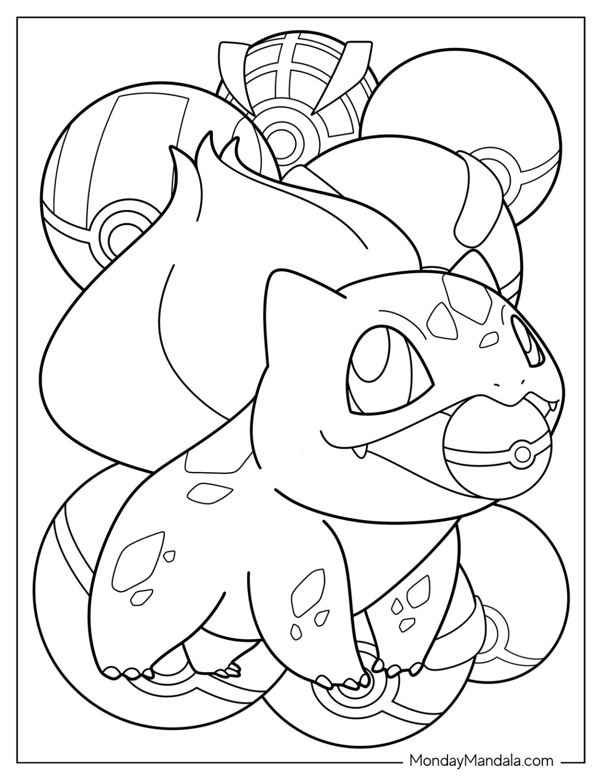 Bulbasaur Pokemon Coloring Pages 2025 
