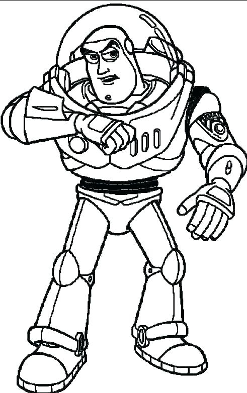 Buzz Lightyear Coloring Pages At GetColorings Free Printable 