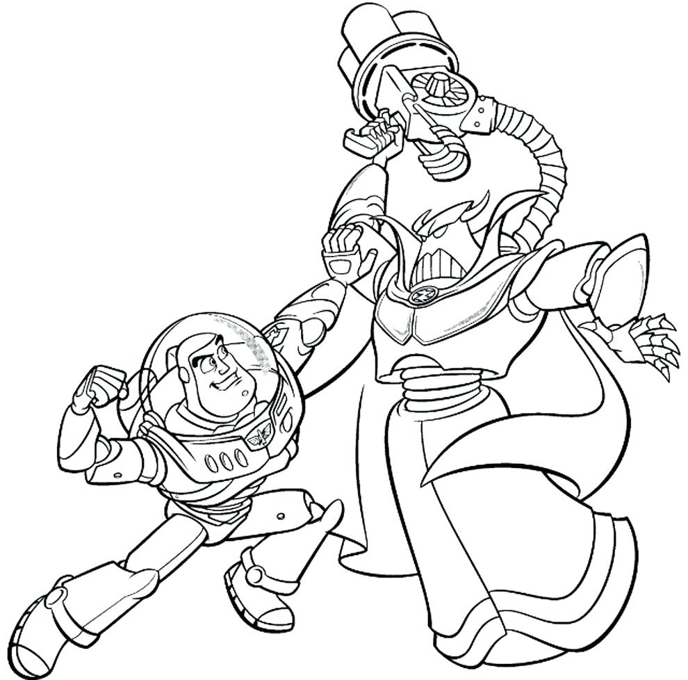 Buzz Lightyear Coloring Pages At GetColorings Free Printable 