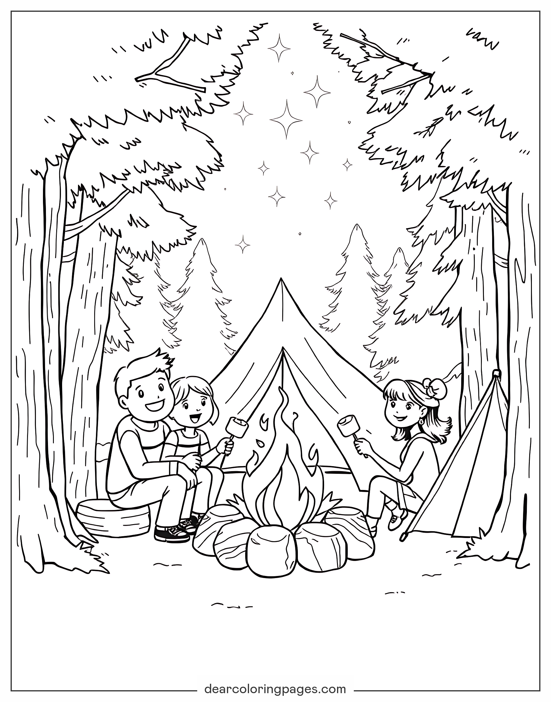 Camping Coloring Pages 14 Free Printable Coloring Pages Camping Coloring Pages 14 Free Printable Coloring Pages