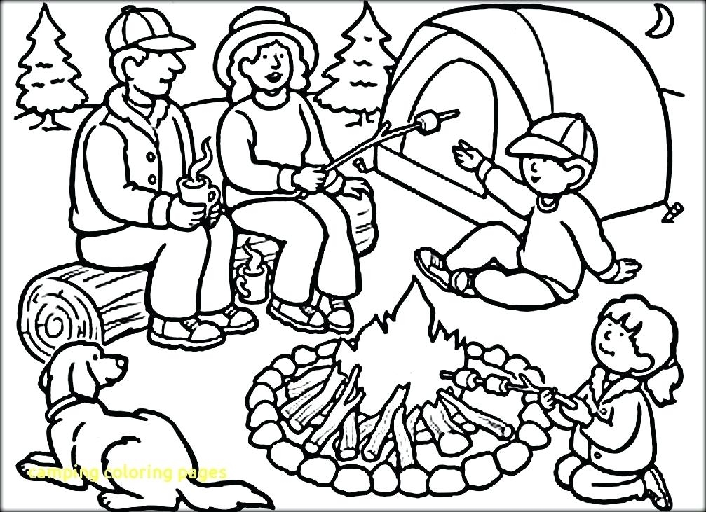 Camping Coloring Pages At GetColorings Free Printable Colorings Camping Coloring Pages At GetColorings Free Printable Colorings