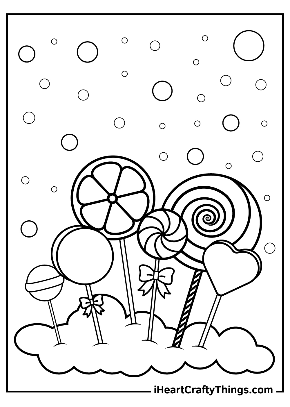 Candy Coloring Book Pages Sweeten Your Creative Journey
