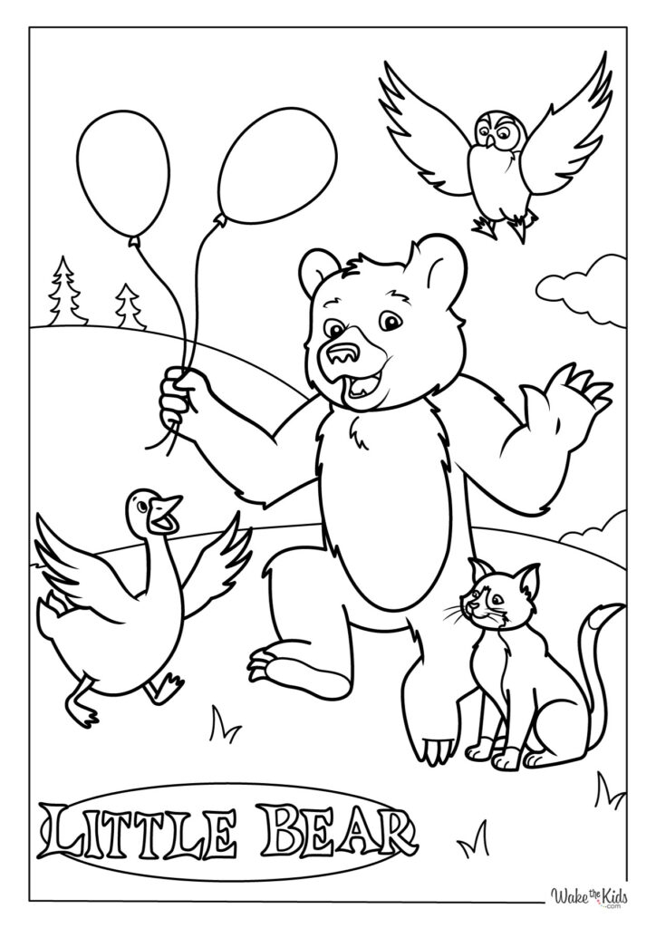 Care Bear Coloring Pages Free Printable PDFs WakeTheKids
