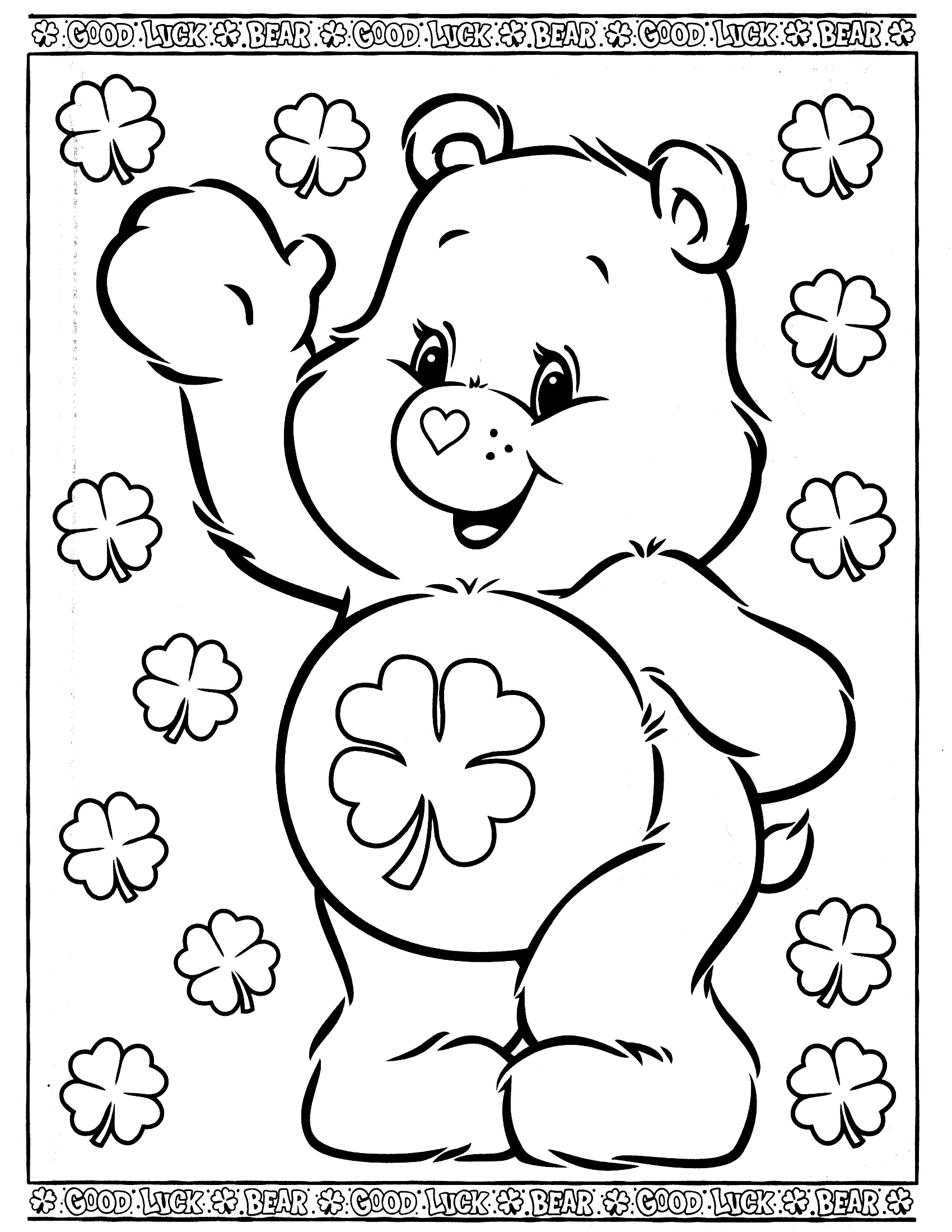 Care Bears Printable Coloring Pages Care Bears Coloring Page Care Bears Printable Coloring Pages Care Bears Coloring Page